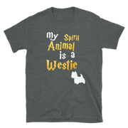 Westie T shirt -  Spirit Animal Unisex T-shirt