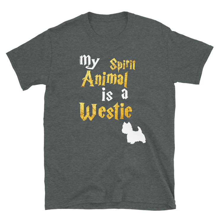 Westie T shirt -  Spirit Animal Unisex T-shirt