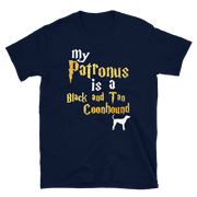 Black and Tan Coonhound T shirt -  Patronus Unisex T-shirt