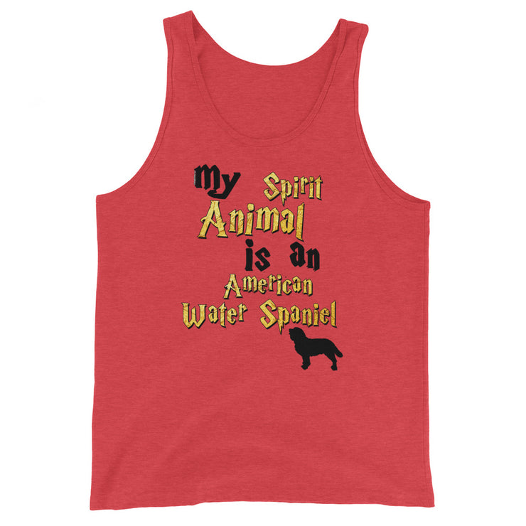 American Water Spaniel Tank Top - Spirit Animal Unisex