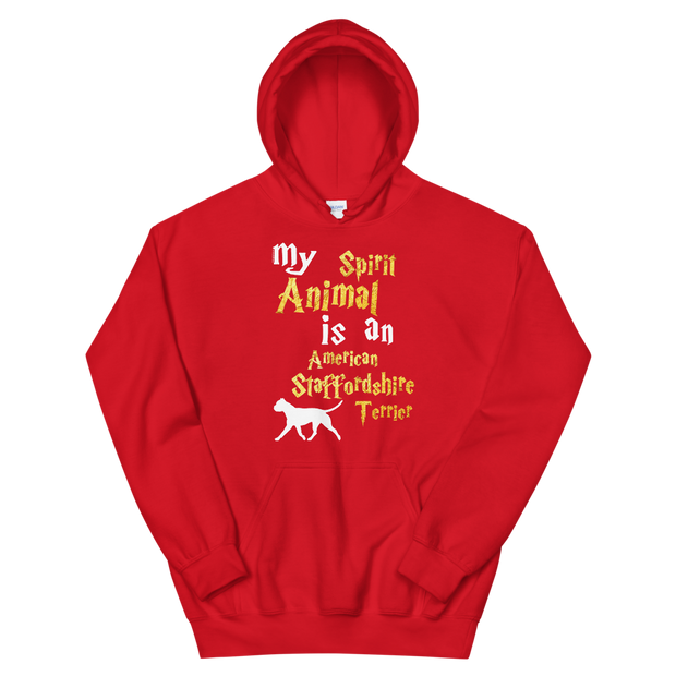 American Staffordshire Terrier Hoodie -  Spirit Animal Unisex Hoodie