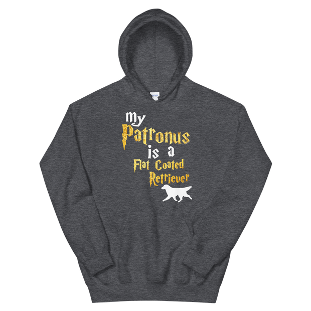 Flat Coated Retriever Hoodie -  Patronus Unisex Hoodie
