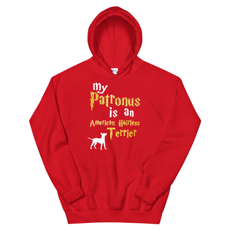 American Hairless Terrier Hoodie -  Patronus Unisex Hoodie