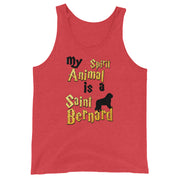 Saint Bernard Tank Top - Spirit Animal Unisex