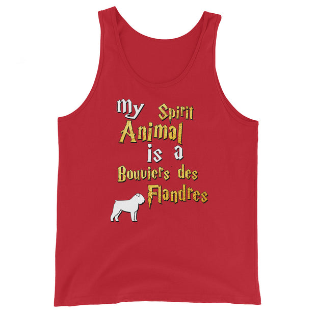 Bouviers des Flandres Tank Top -  Spirit Animal Unisex