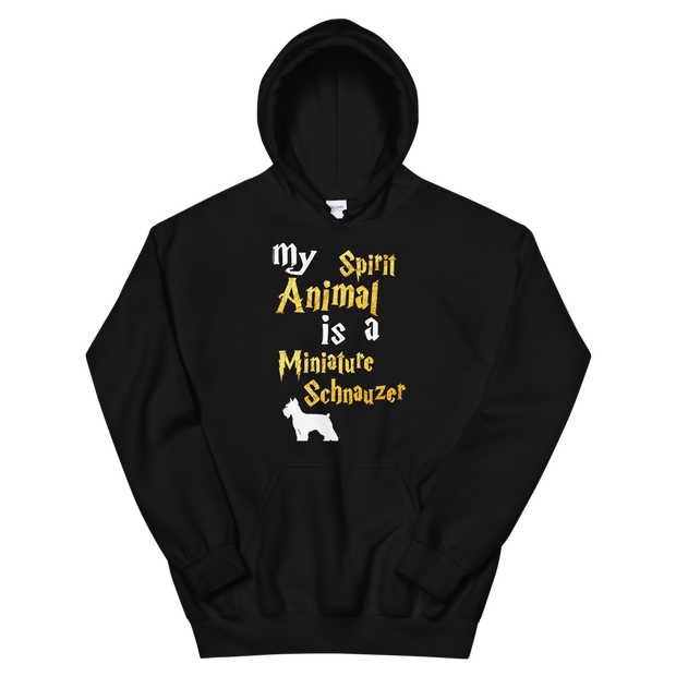 Miniature Schnauzer Hoodie -  Spirit Animal Unisex Hoodie