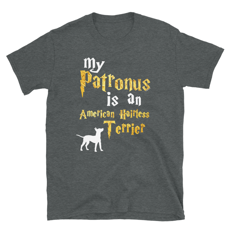 American Hairless Terrier T shirt -  Patronus Unisex T-shirt