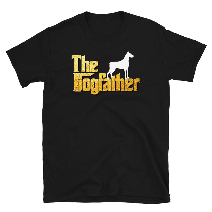 Doberman Pinscher Dogfather Unisex T Shirt