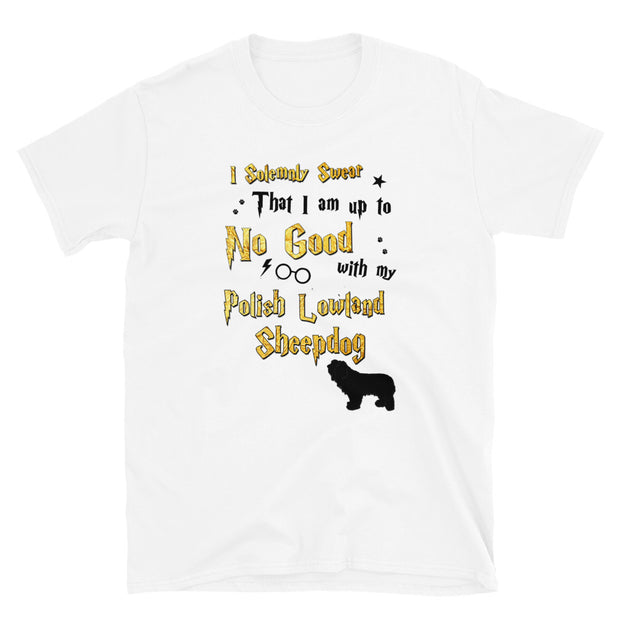 I Solemnly Swear Shirt - Polish Lowland Sheepdog T-Shirt