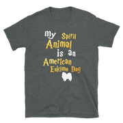 American Eskimo Dog T shirt -  Spirit Animal Unisex T-shirt