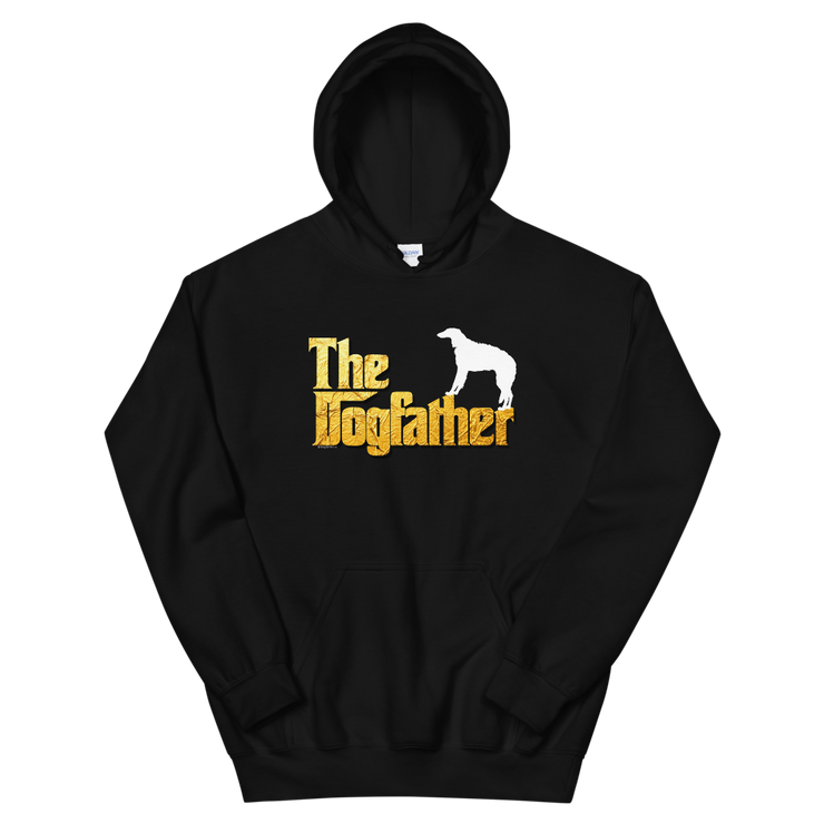 Borzoi Dogfather Unisex Hoodie