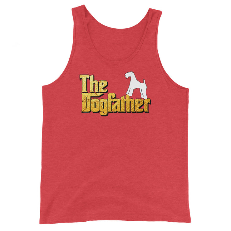 Kerry Blue Terrier Tank Top - Dogfather Tank Top Unisex