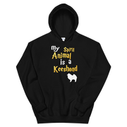 Keeshond Hoodie -  Spirit Animal Unisex Hoodie