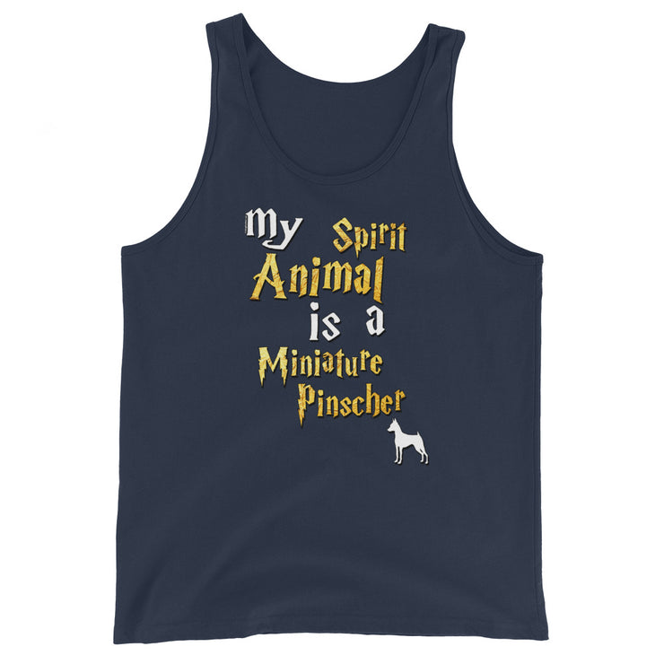 Miniature Pinscher Tank Top -  Spirit Animal Unisex