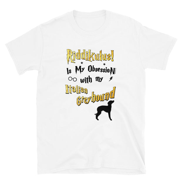 Italian Greyhound T Shirt - Riddikulus Shirt