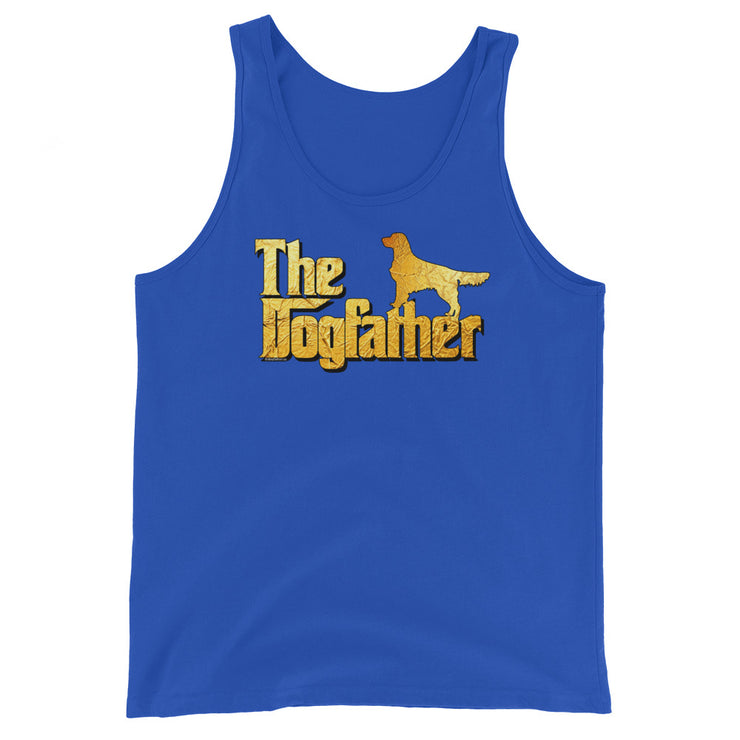 Golden Retriever Tank Top - Dogfather Tank Top Unisex