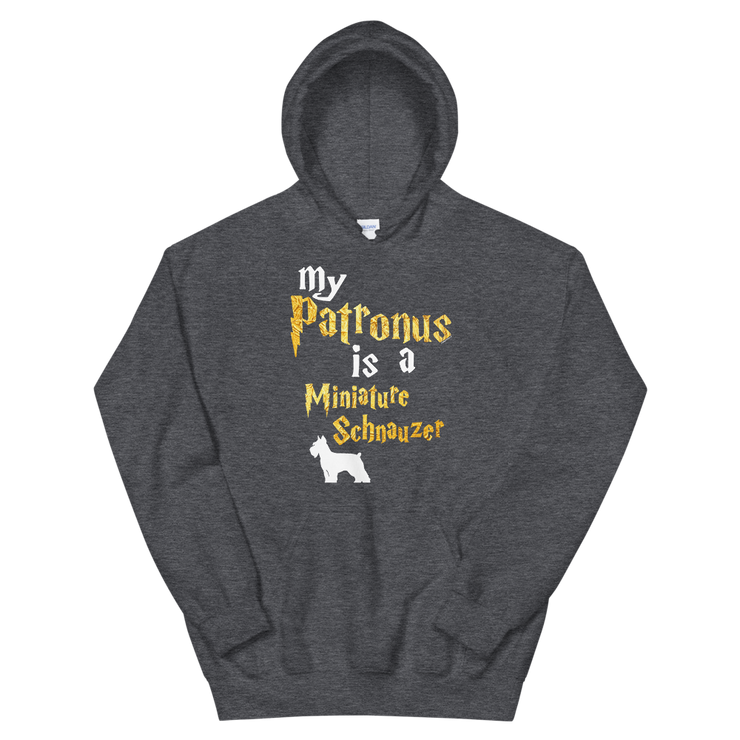Miniature Schnauzer Hoodie -  Patronus Unisex Hoodie