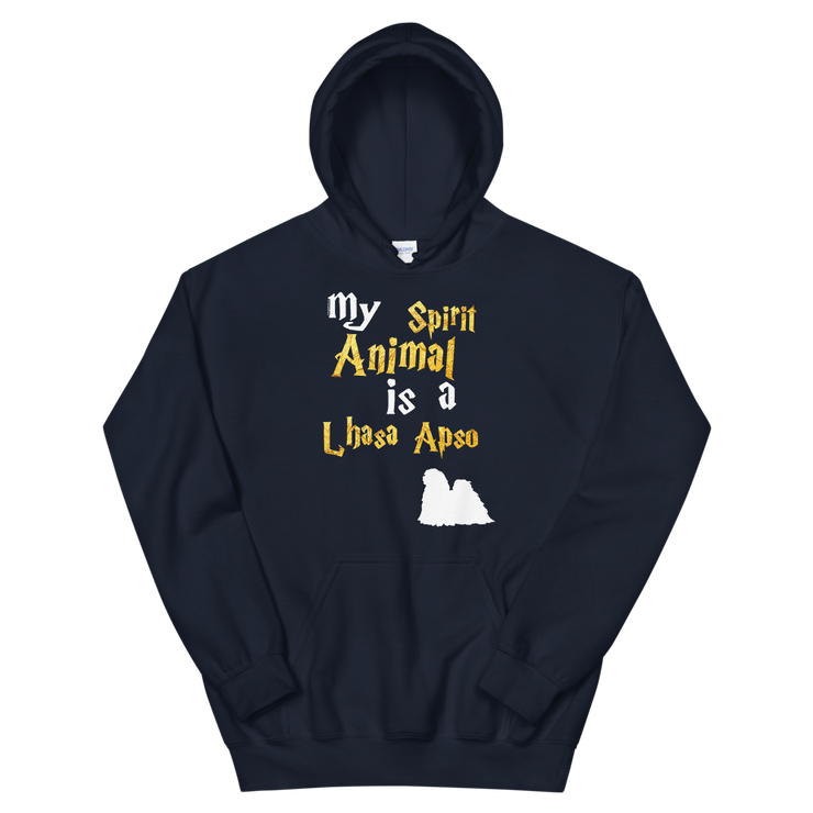 Lhasa Apso Hoodie -  Spirit Animal Unisex Hoodie