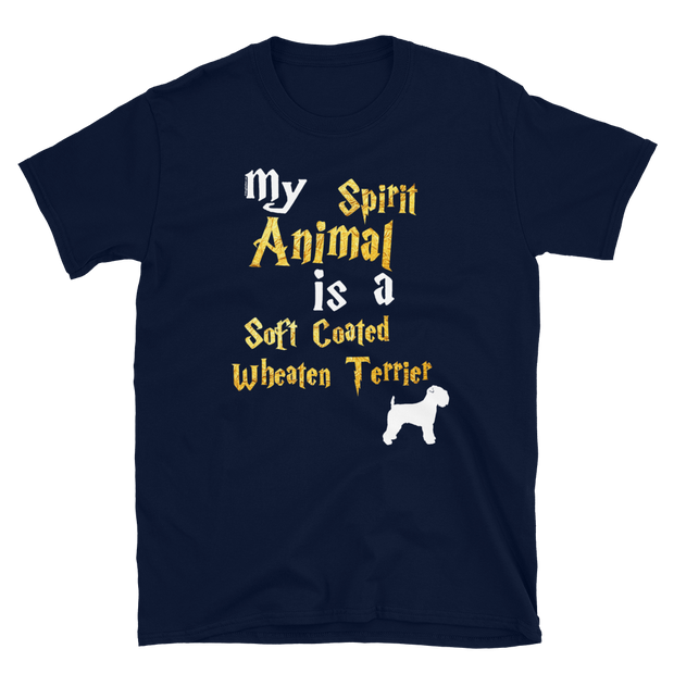 Soft Coated Wheaten Terrier T shirt -  Spirit Animal Unisex T-shirt
