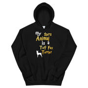 Toy Fox Terrier Hoodie -  Spirit Animal Unisex Hoodie