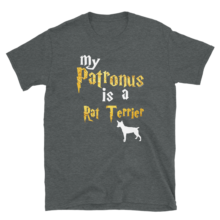 Rat Terrier T shirt -  Patronus Unisex T-shirt
