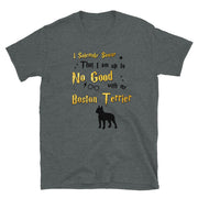 I Solemnly Swear Shirt - Boston Terrier T-Shirt