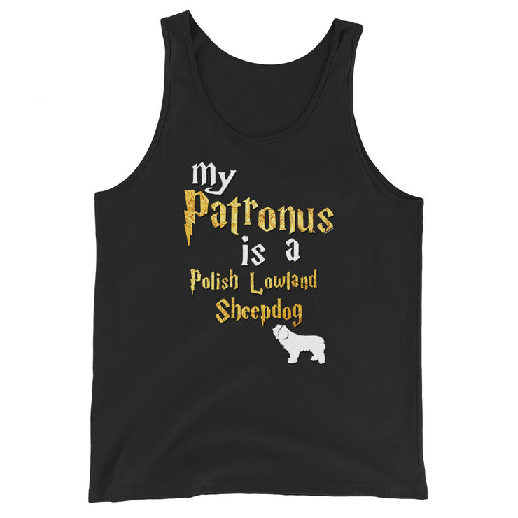 Polish Lowland Sheepdog Tank Top -  Patronus Unisex