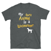 Weimaraner T shirt -  Spirit Animal Unisex T-shirt