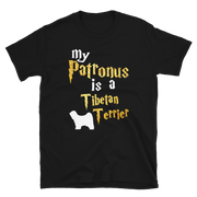 Tibetan Terrier T shirt -  Patronus Unisex T-shirt