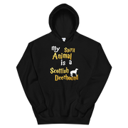 Scottish Deerhound Hoodie -  Spirit Animal Unisex Hoodie