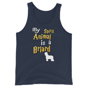 Briard Tank Top -  Spirit Animal Unisex