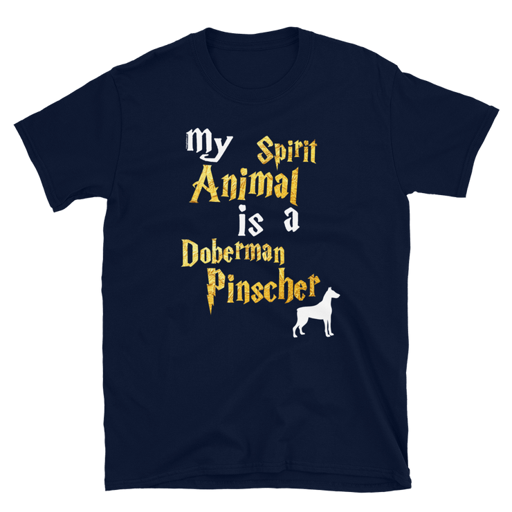 Doberman Pinscher T shirt -  Spirit Animal Unisex T-shirt