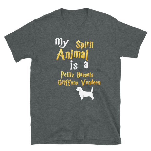 Petits Bassets Griffons Vendeen T shirt -  Spirit Animal Unisex T-shirt
