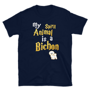 Bichon T shirt -  Spirit Animal Unisex T-shirt