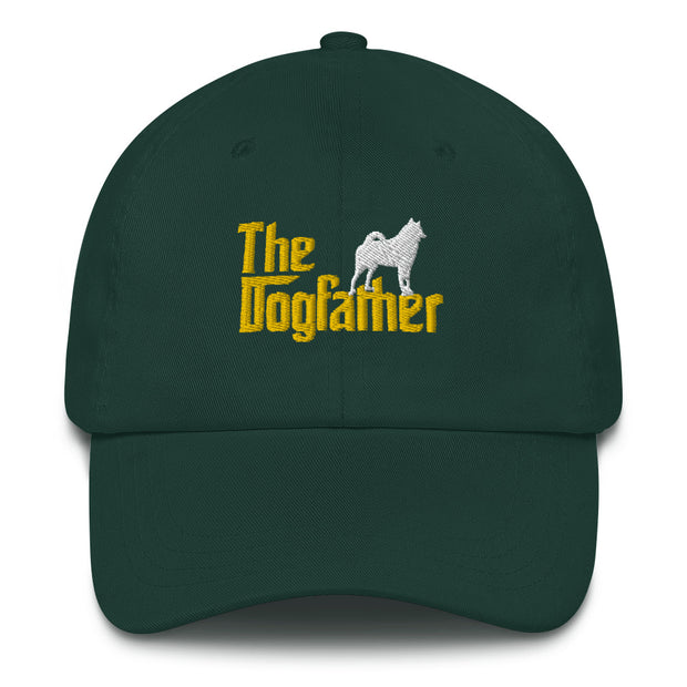 Norwegian Elkhound Dad Cap - Dogfather Hat