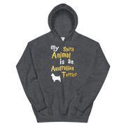 Australian Terrier Hoodie -  Spirit Animal Unisex Hoodie