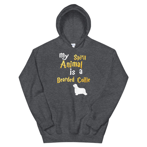 Bearded Collie Hoodie -  Spirit Animal Unisex Hoodie