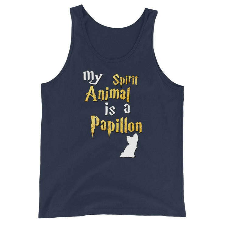 Papillon Tank Top -  Spirit Animal Unisex