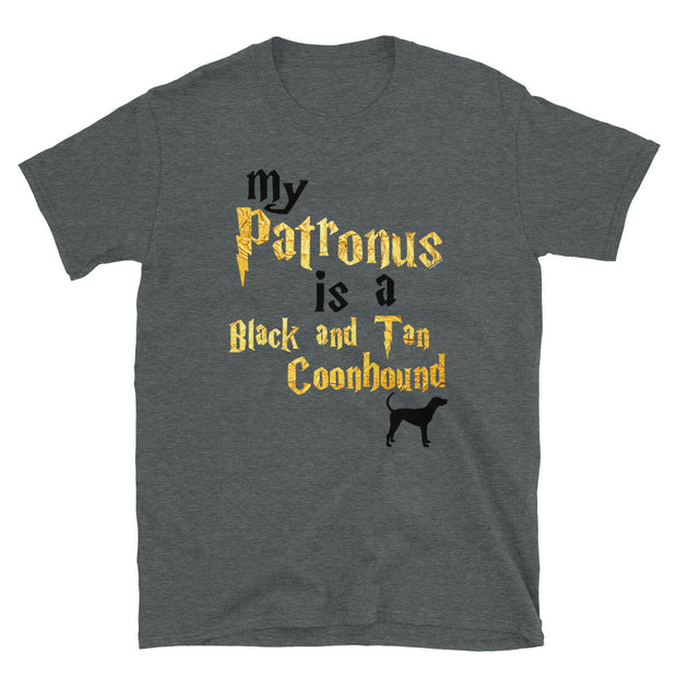 Black and Tan Coonhound T Shirt - Patronus T-shirt