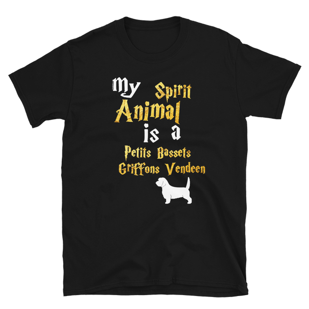 Petits Bassets Griffons Vendeen T shirt -  Spirit Animal Unisex T-shirt