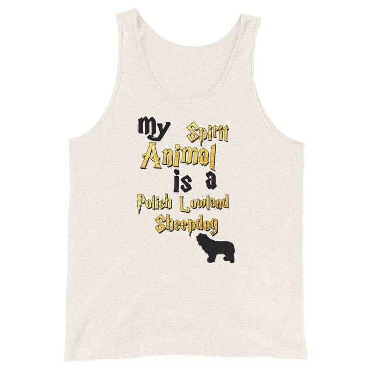 Polish Lowland Sheepdog Tank Top - Spirit Animal Unisex