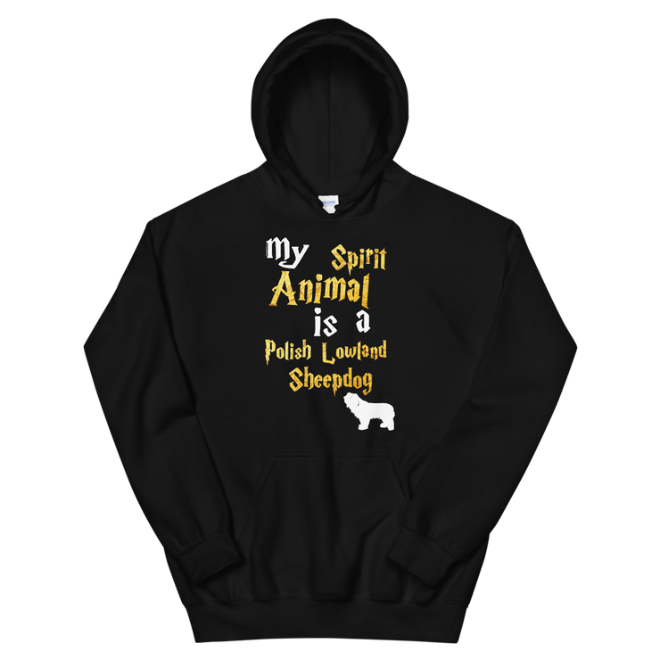 Polish Lowland Sheepdog Hoodie -  Spirit Animal Unisex Hoodie