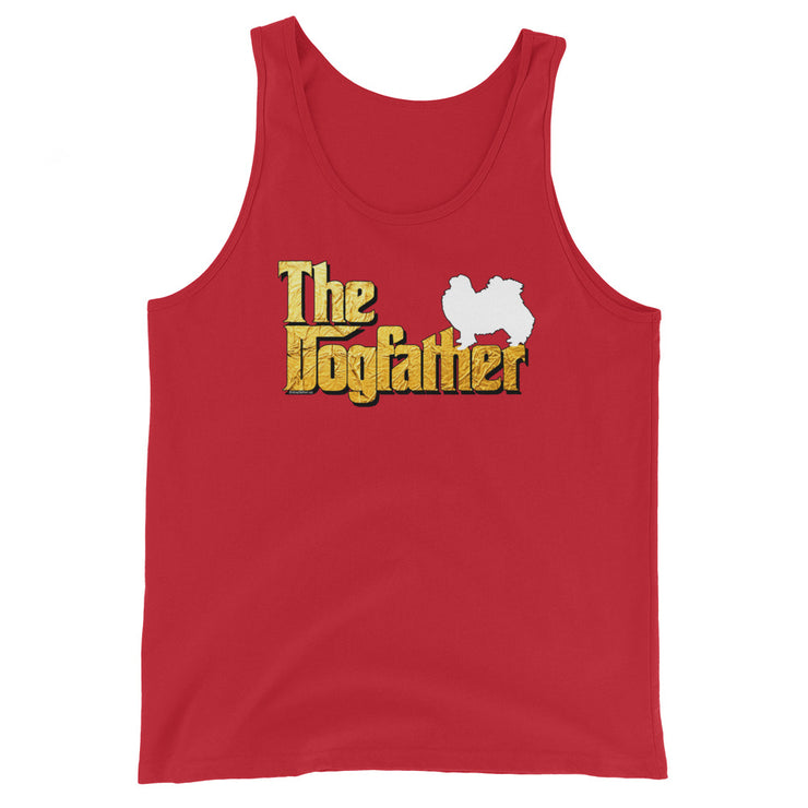 Japanese Chin Tank Top - Dogfather Tank Top Unisex