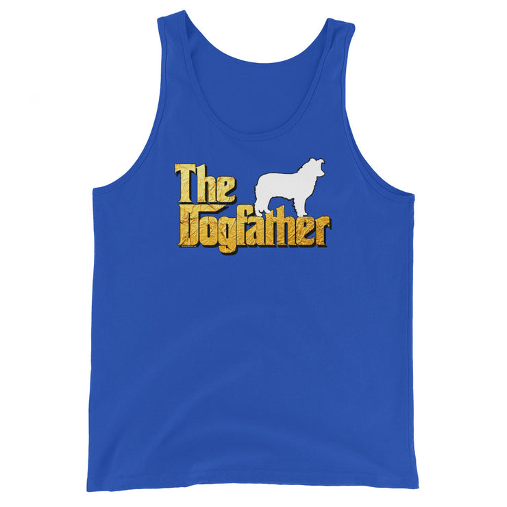 Border Collie Tank Top - Dogfather Tank Top Unisex