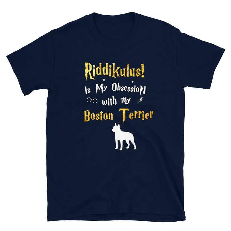 Boston Terrier T Shirt - Riddikulus Shirt