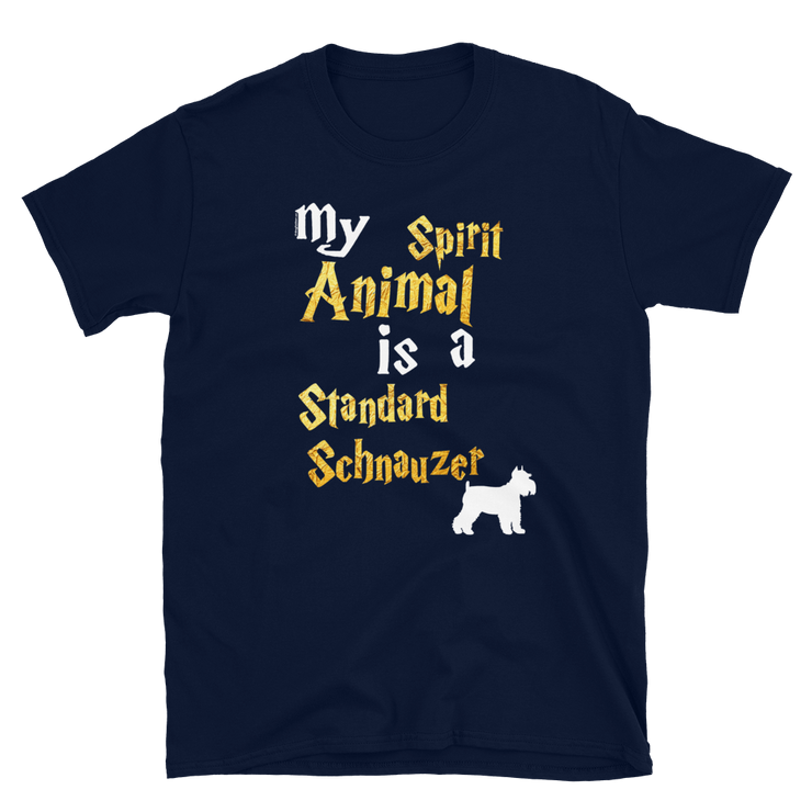 Standard Schnauzer T shirt -  Spirit Animal Unisex T-shirt