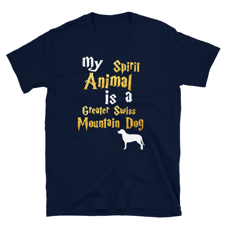Greater Swiss Mountain Dog T shirt -  Spirit Animal Unisex T-shirt