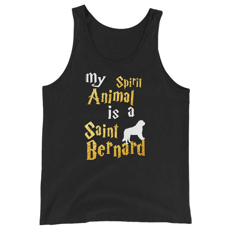 Saint Bernard Tank Top -  Spirit Animal Unisex