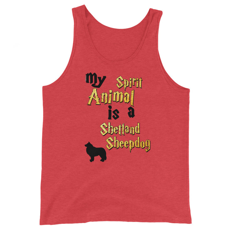 Shetland Sheepdog Tank Top - Spirit Animal Unisex