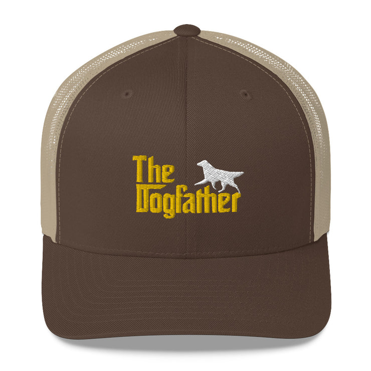 Flat Coated Retriever Dad Cap - Dogfather Hat